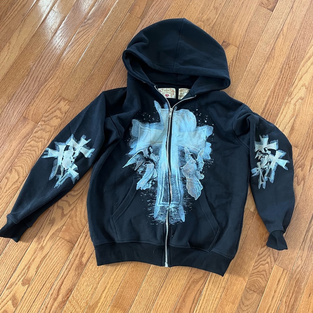 Black Moonlight Zipup- Saint Potential size small worn once